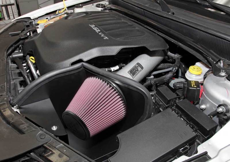 Dodge Avenger Performance Air Intake - K&N Engineering - Typhoon - Silver - `11-`13